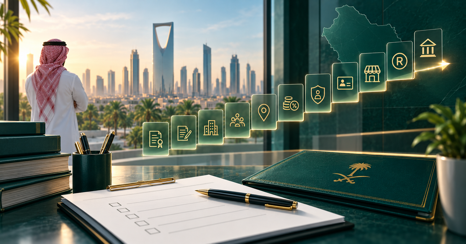 التراخيص والتسجيلات الرسمية للشركات في السعودية - دليل الامتثال الكامل