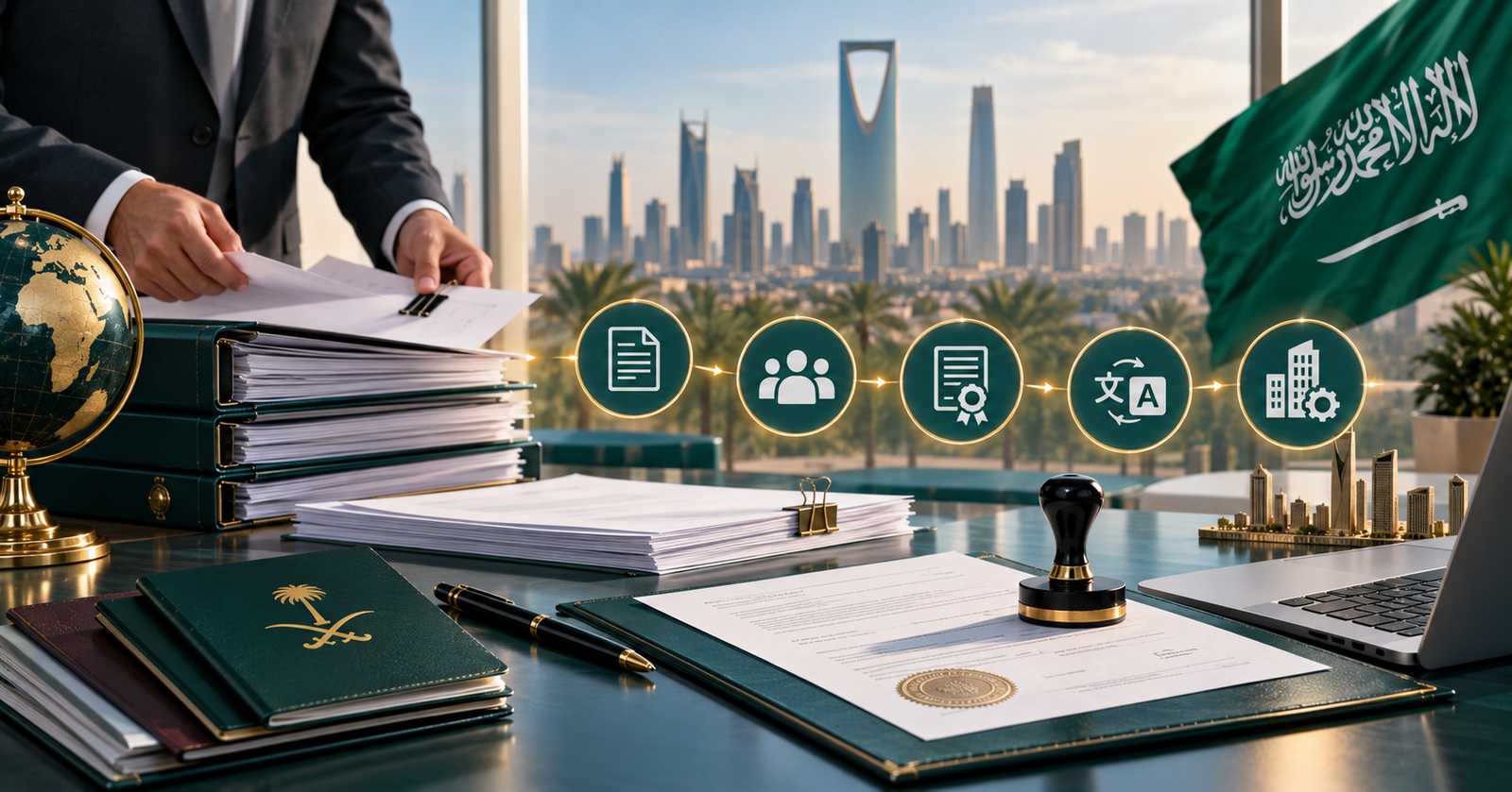 المستندات المطلوبة لتأسيس شركة في السعودية للأجانب - القائمة الكاملة 2026