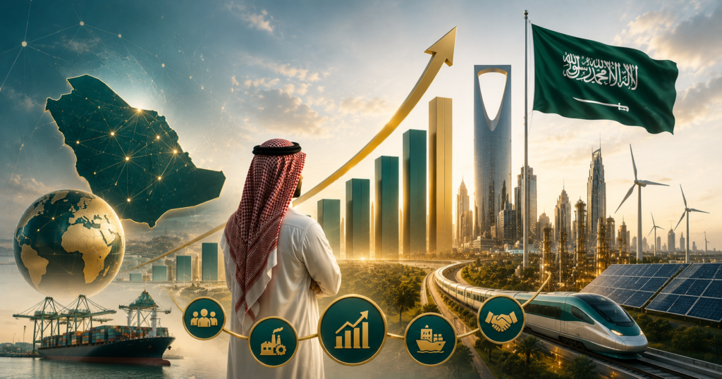 دليلك للاستثمار الأجنبي الواعد في السعودية وفق أرقام رؤية 2030