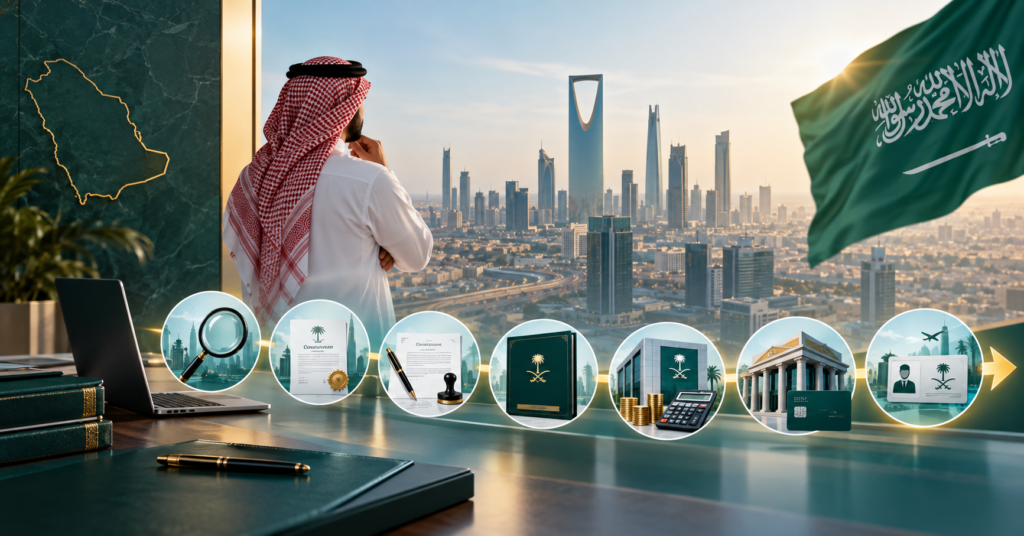كيف تؤسس شركتك في السعودية - الدليل الشامل خطوة بخطوة 2026